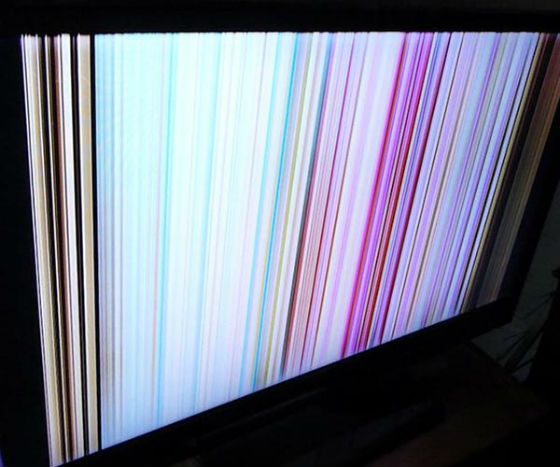 Телевизор в полосах не показывает | Вызов телемастера на дом в Домодедово